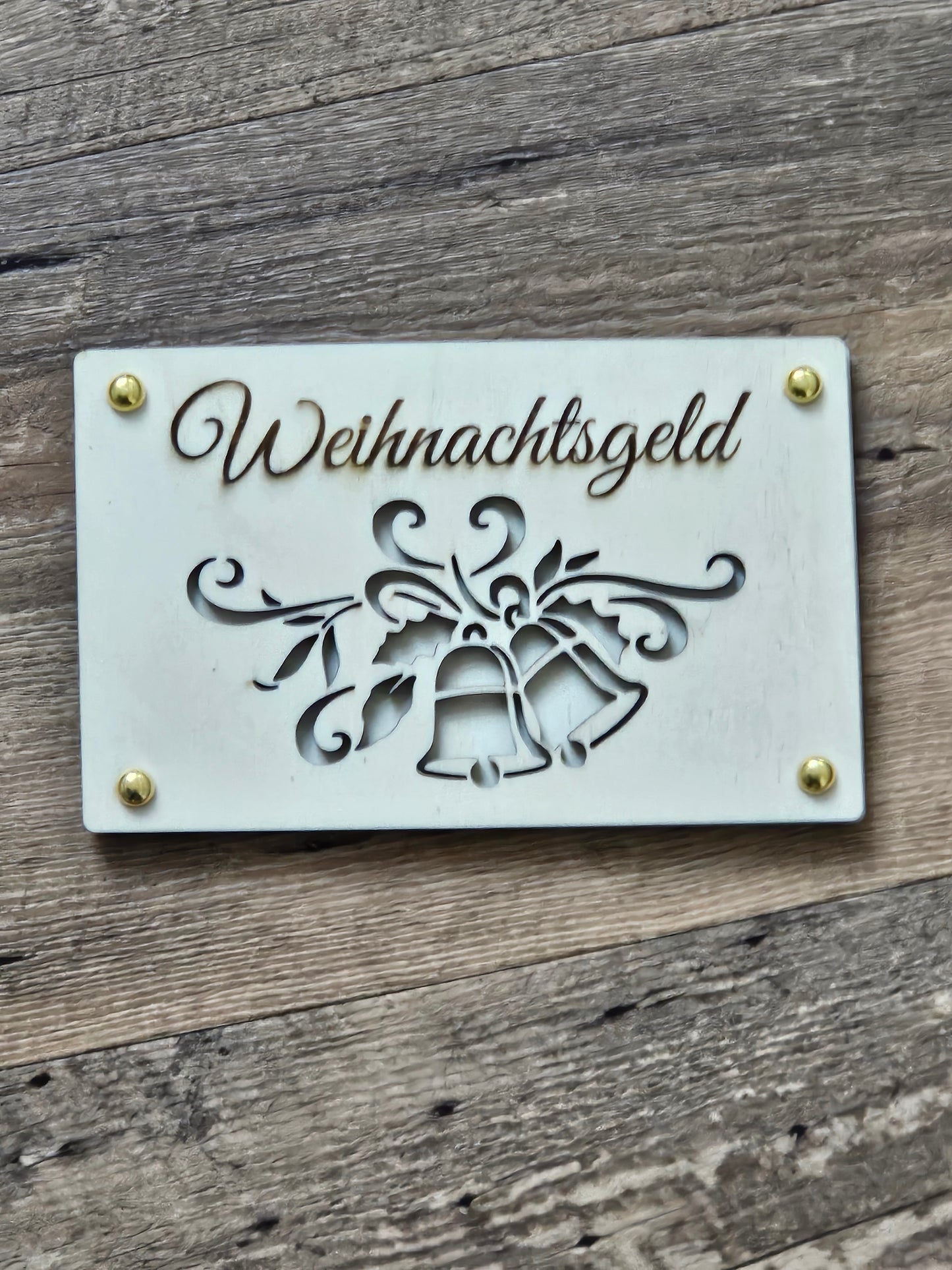 Edle Geldgeschenk-Verpackung zu Weihnachten