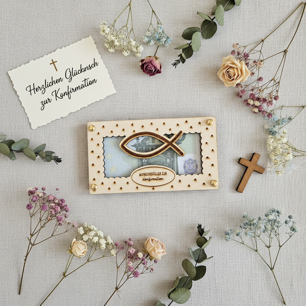 Flat Lay Konfirmation