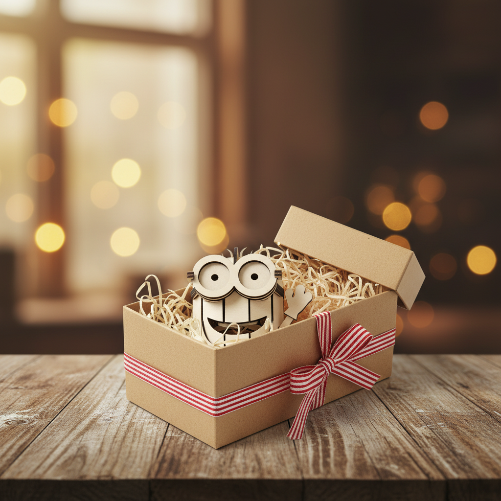 Minion Stiftehalter – Geschenkverpackung