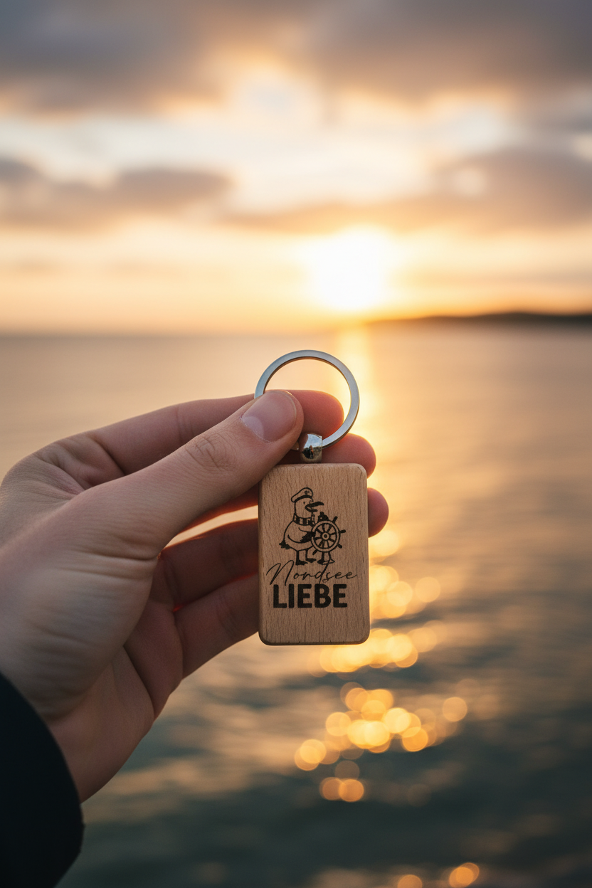 Schlüsselanhänger Nordsee LIEBE – Lifestyle am Meer