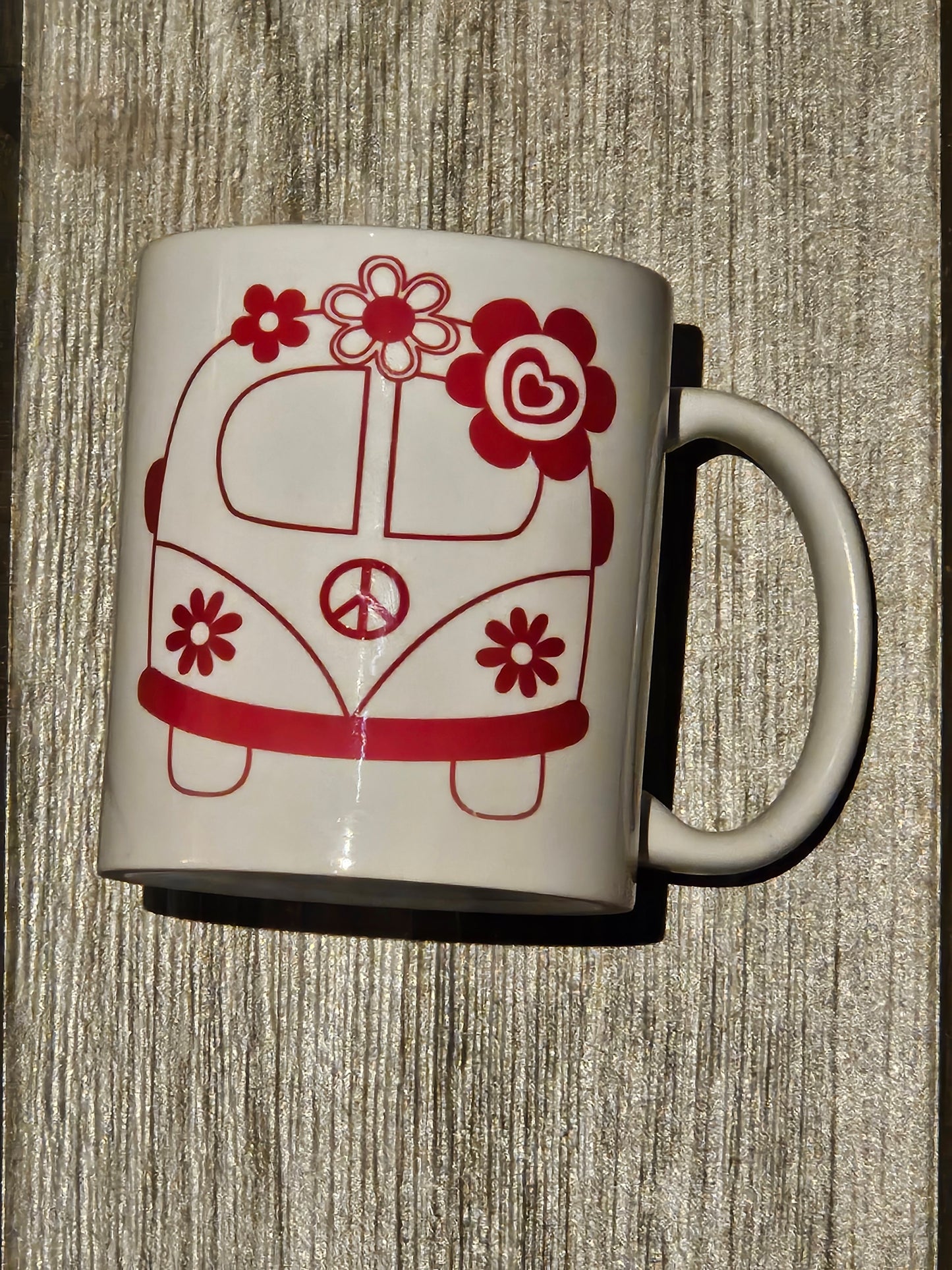 Kaffeetasse – Retro Hippie Bus Design