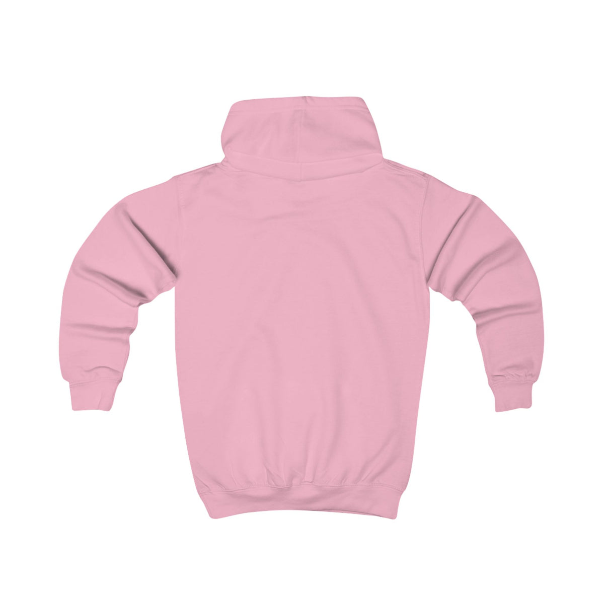 Kinder-Kapuzenpullover mit buntem Hochlandrind-Motiv
