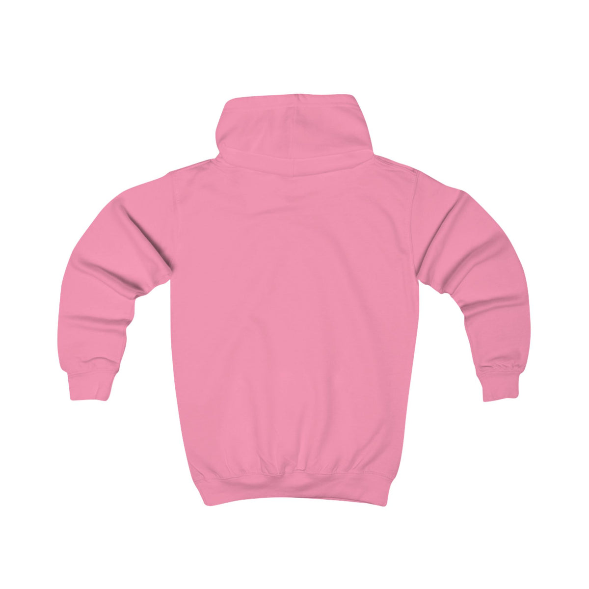Kinder-Kapuzenpullover mit buntem Hochlandrind-Motiv