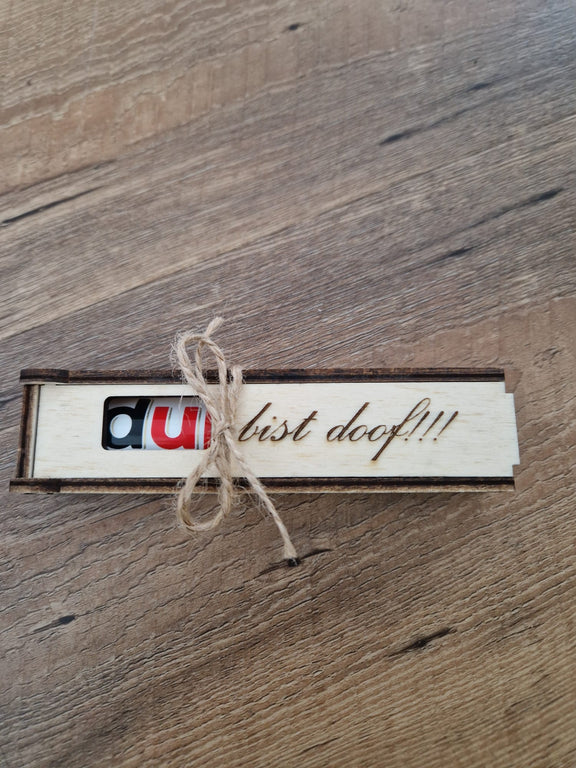 Handgefertigtes Holzgeschenk