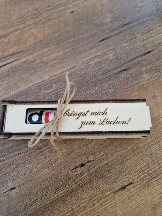 Handgefertigtes Holzgeschenk