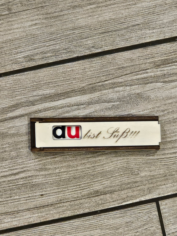 „du bist süß!!!“ – Liebevoll gestaltete Holzbox mit Überraschung