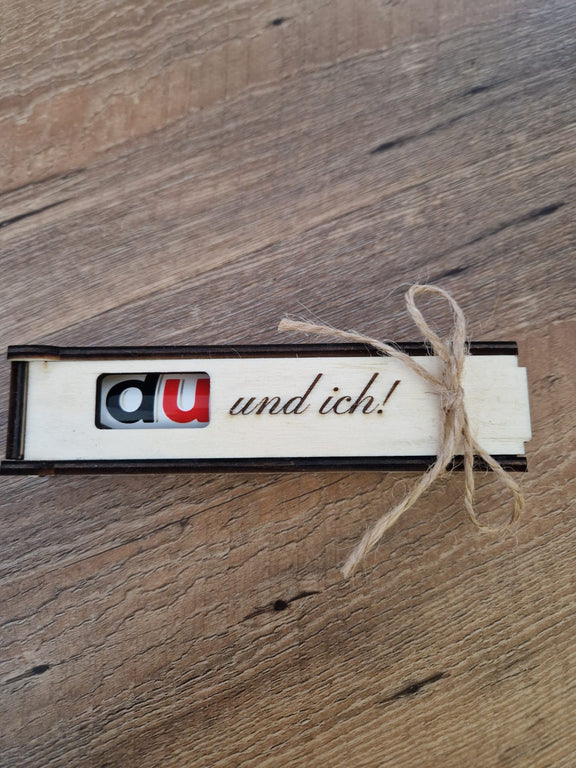 Handgefertigtes Holzgeschenk