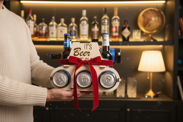 Bierträger Beer O'Clock als Geschenk - Lifestyle Foto