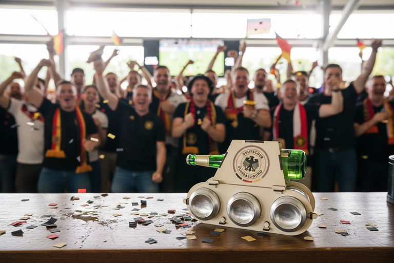 Panzer WM 2026 – Bar con tifosi in festa