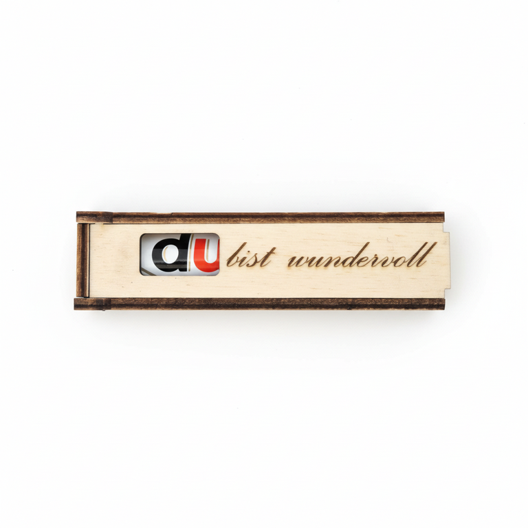 Holzgeschenk Du bist wundervoll - Professionelle Produktfotografie