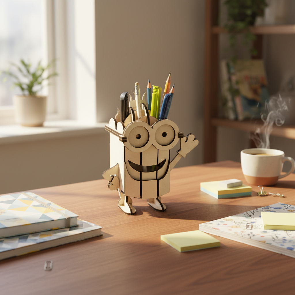 Minion Stiftehalter – Home Office Schreibtisch