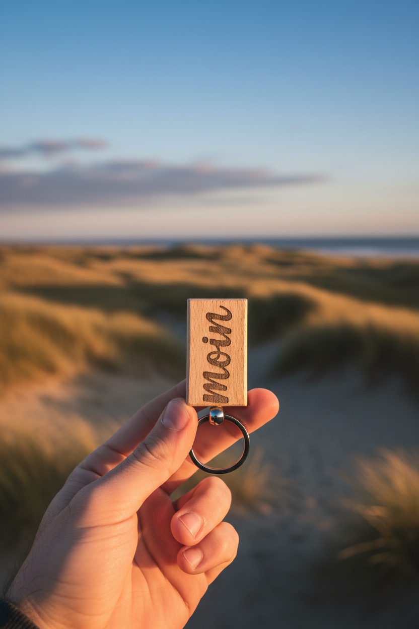 Schlüsselanhänger moin – Lifestyle Strand