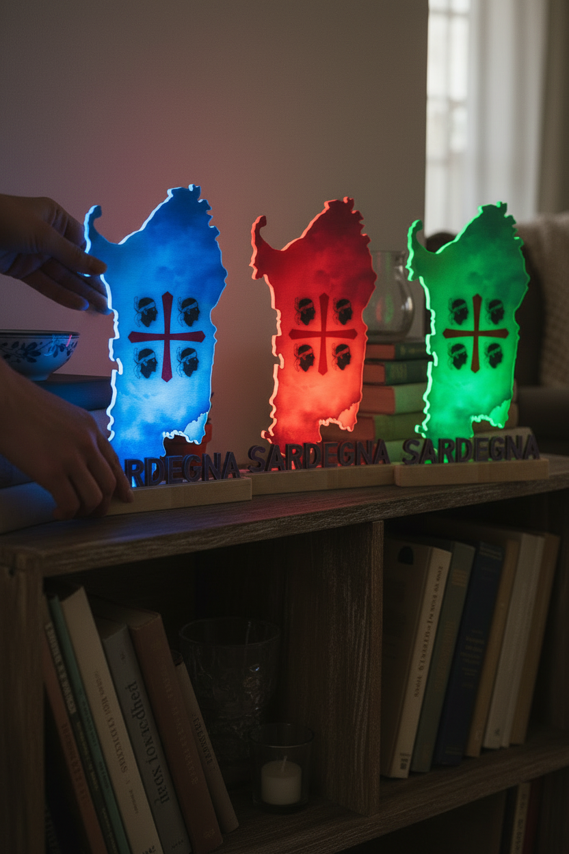 Farbwechsel-Funktion der LED-Lampe Bandiera Quattro Mori