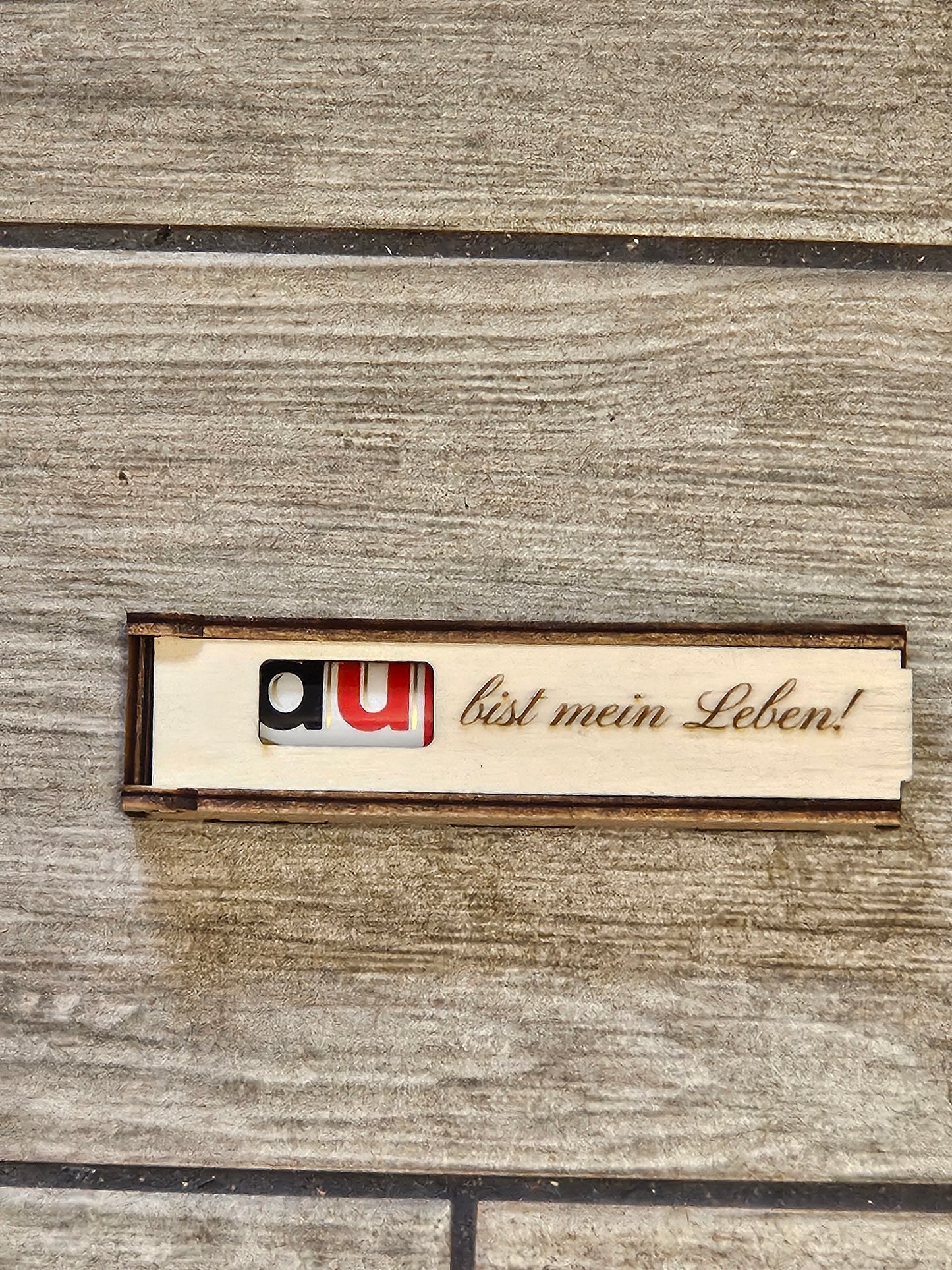 "Du bist mein Leben!"